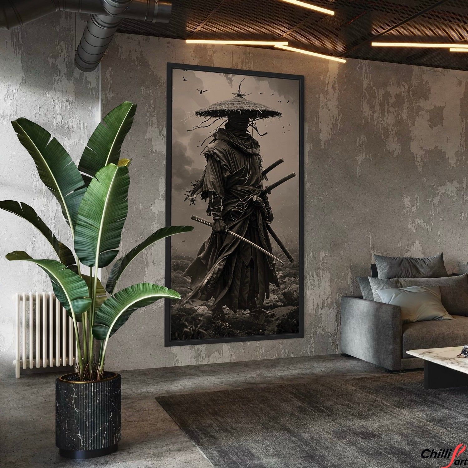 Картина Masked Samurai
