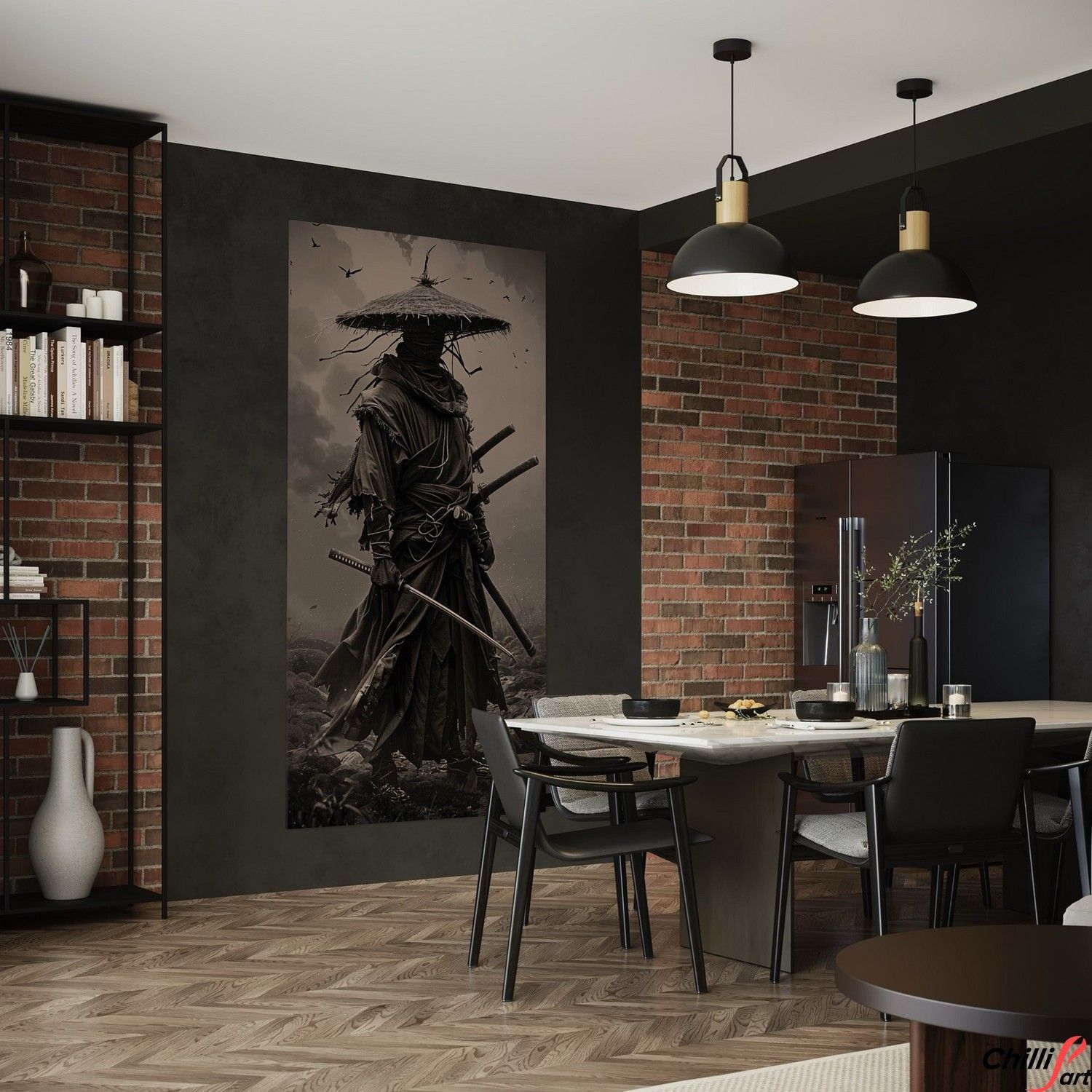 Картина Masked Samurai