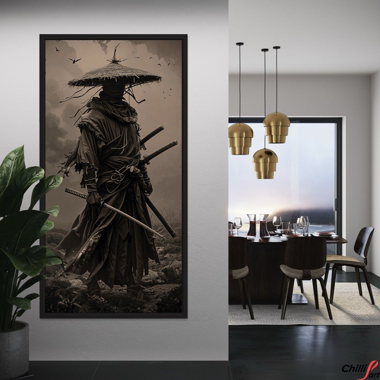 Картина Masked Samurai