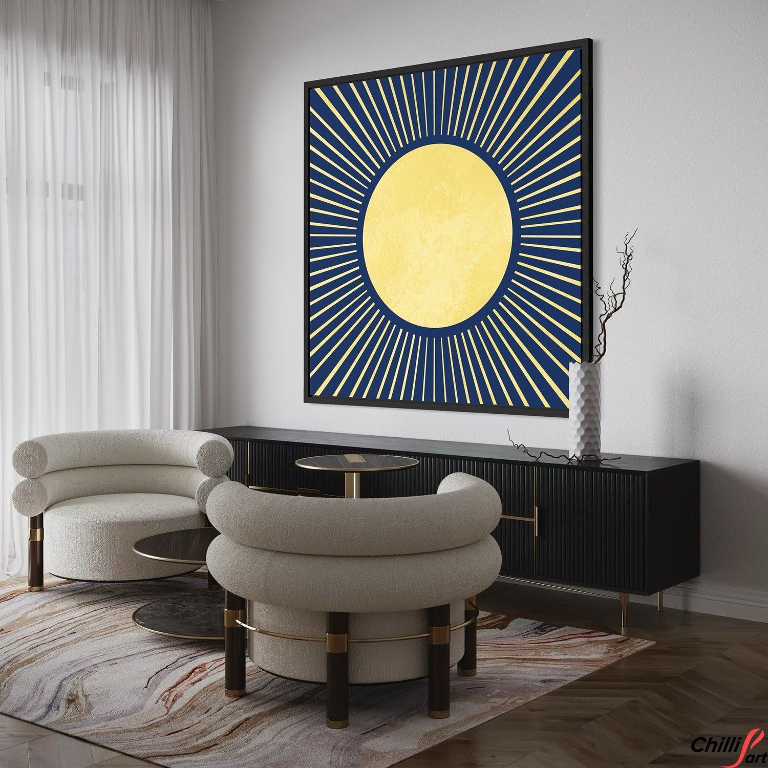 Картина Mid-Century Sun