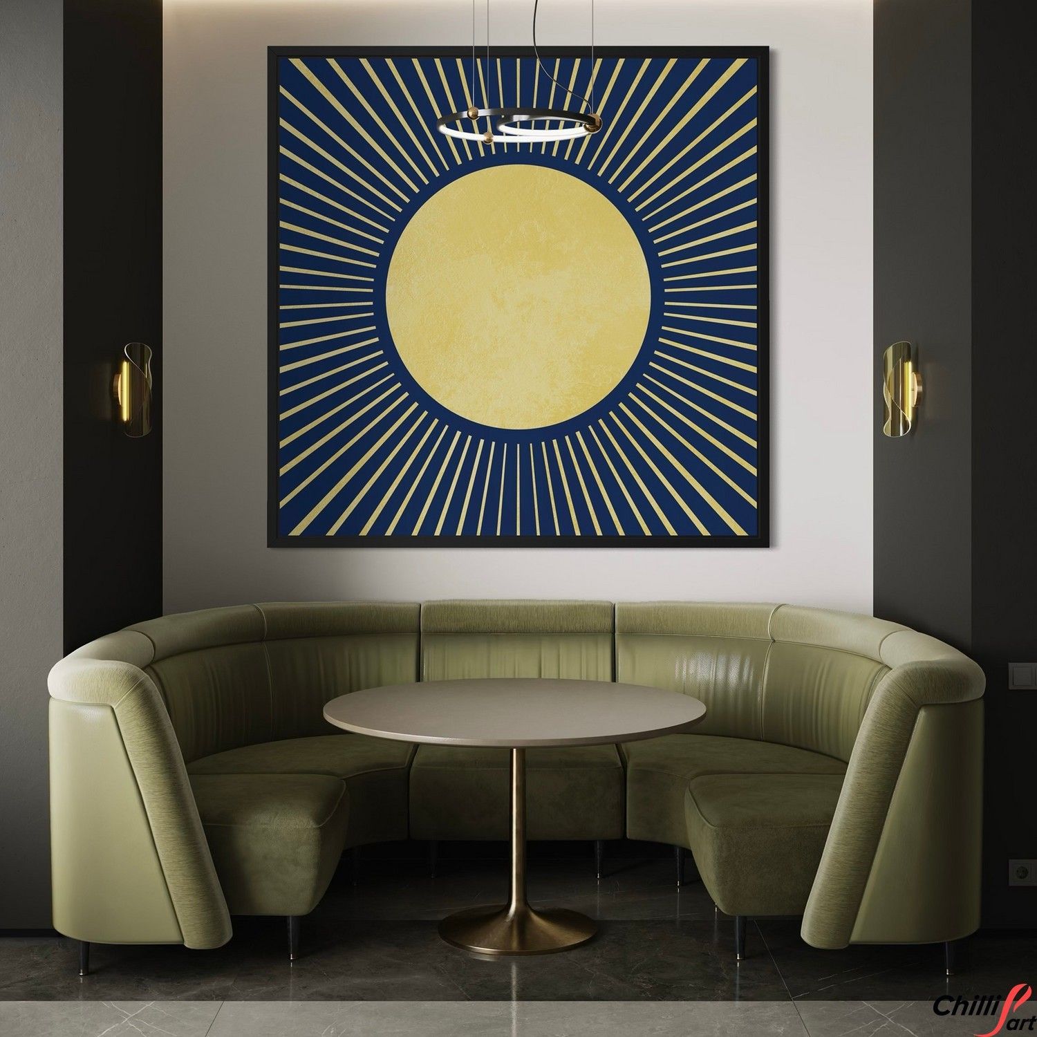 Картина Mid-Century Sun