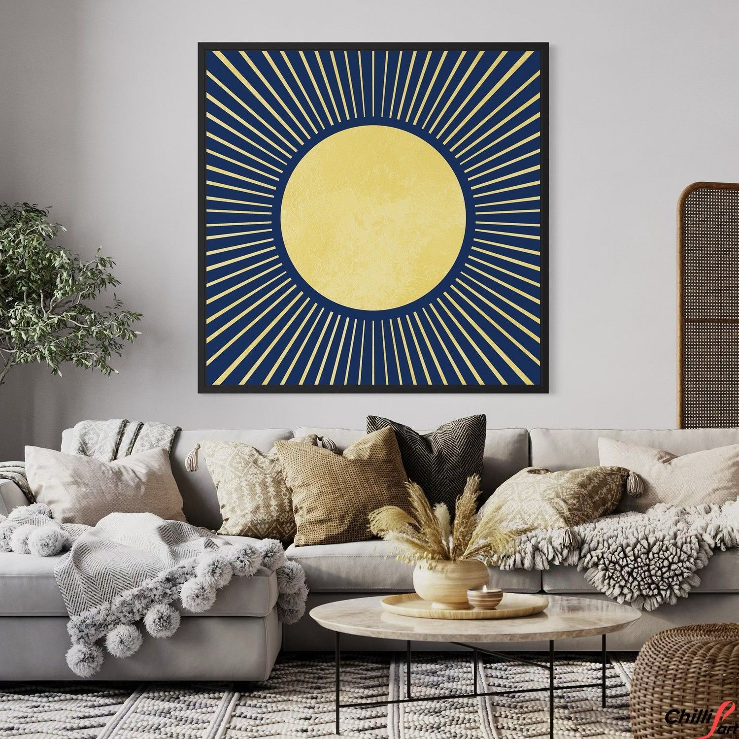 Картина Mid-Century Sun