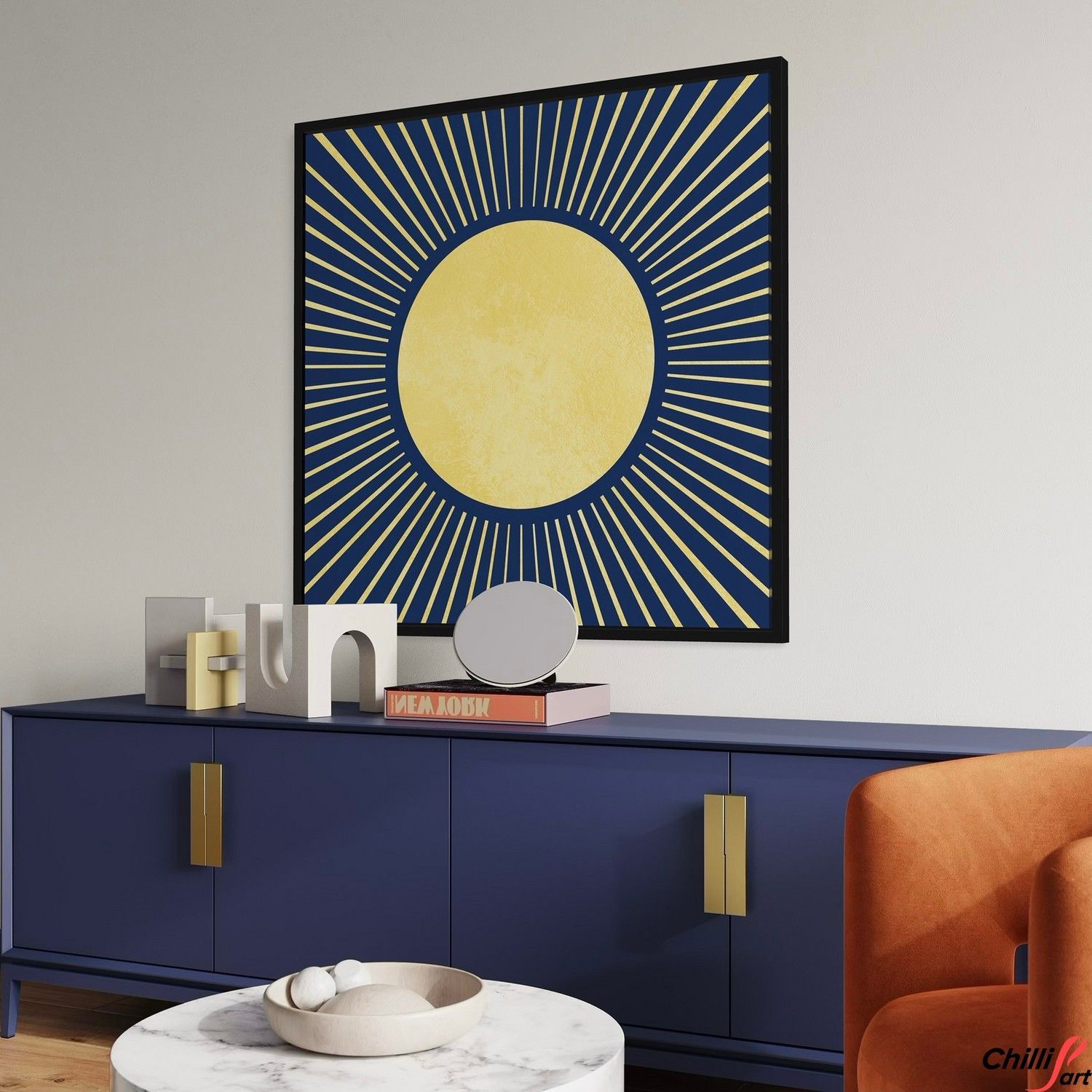 Картина Mid-Century Sun