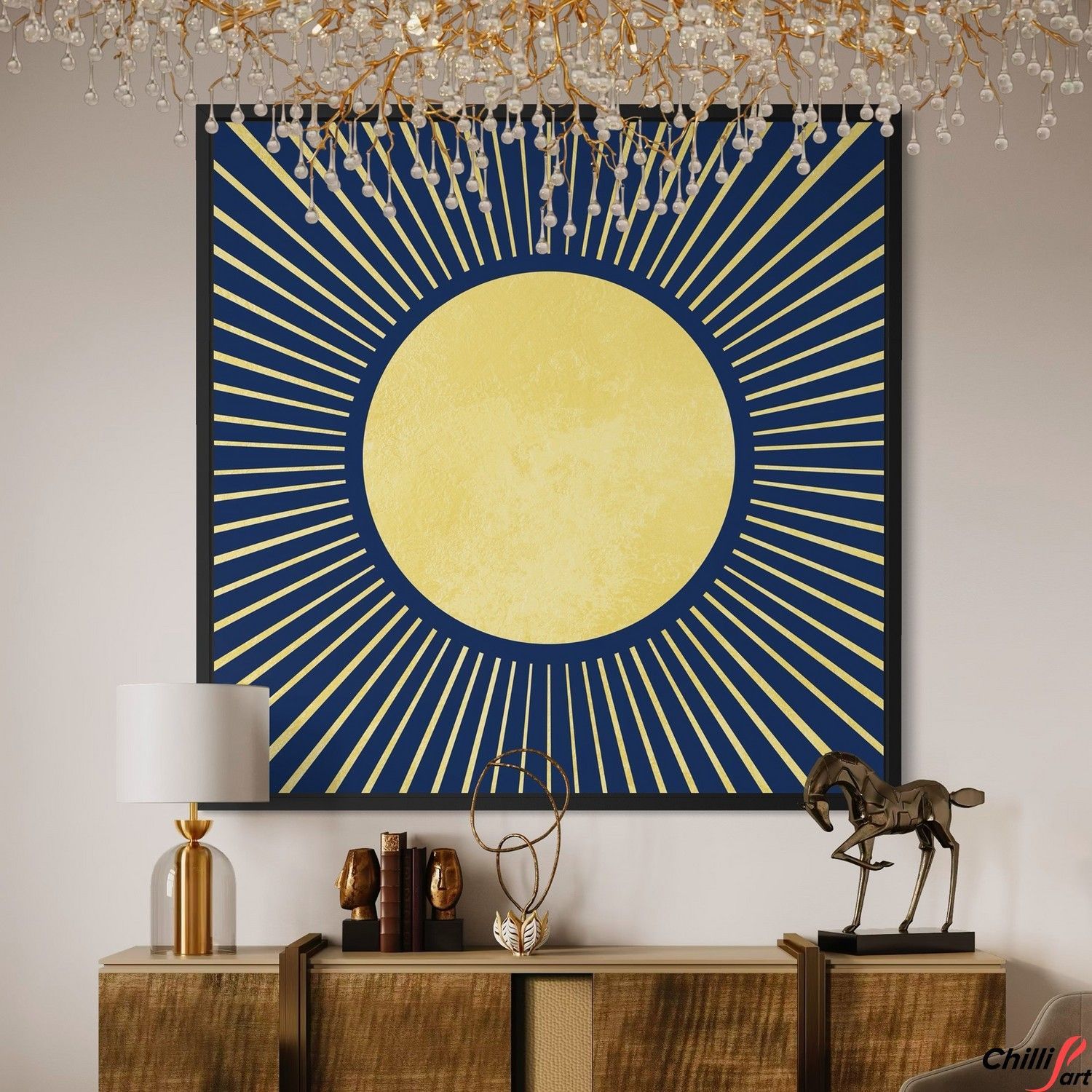 Картина Mid-Century Sun
