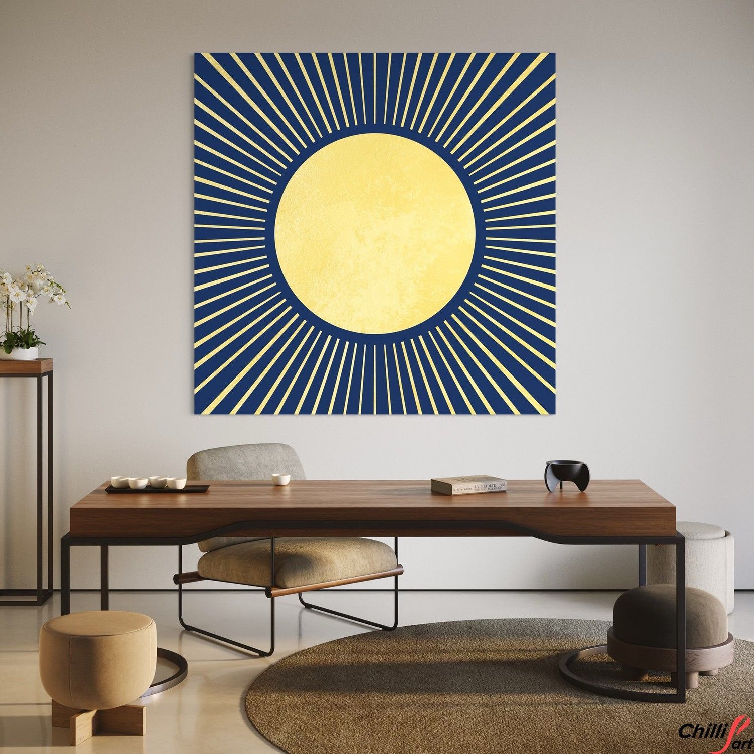 Картина Mid-Century Sun