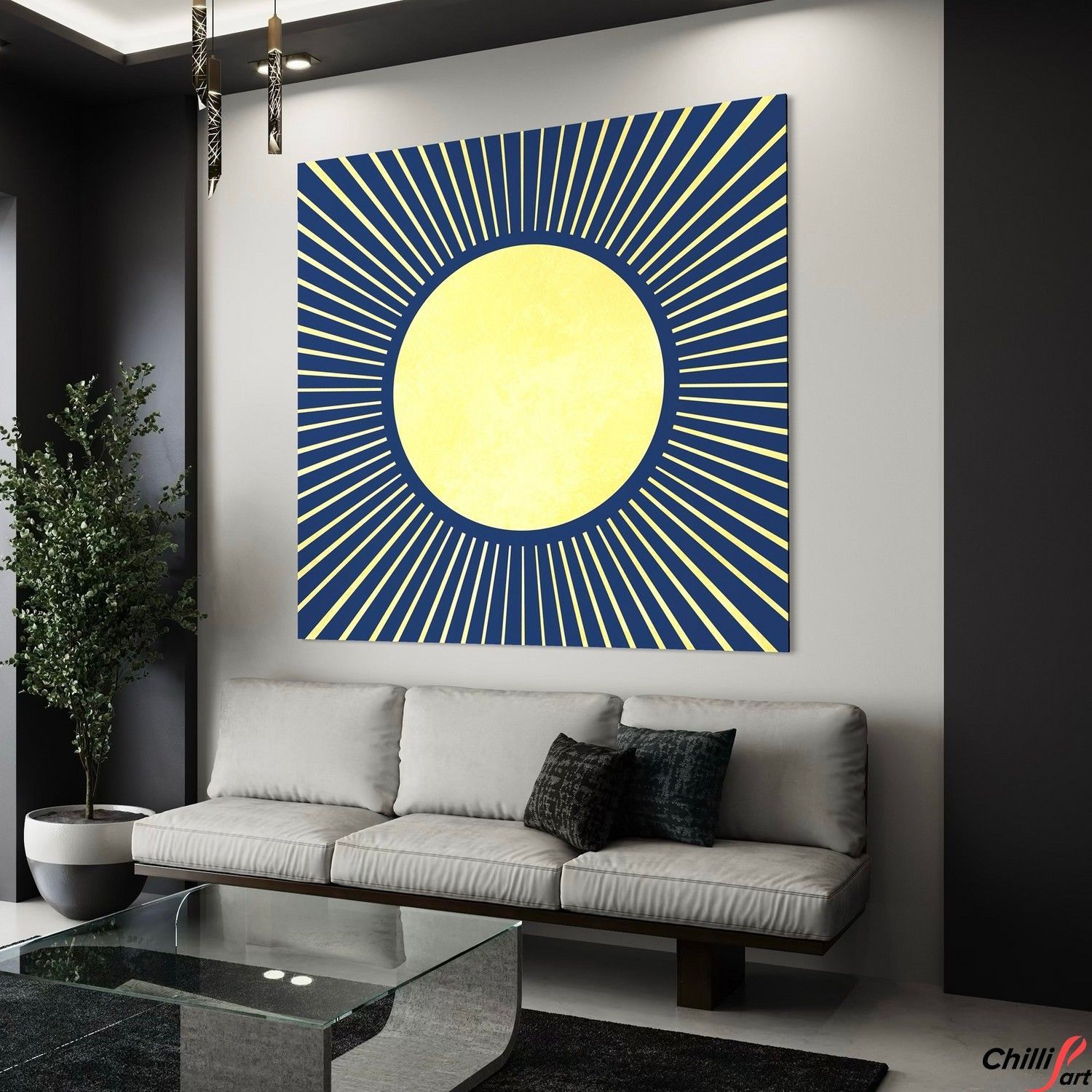Картина Mid-Century Sun