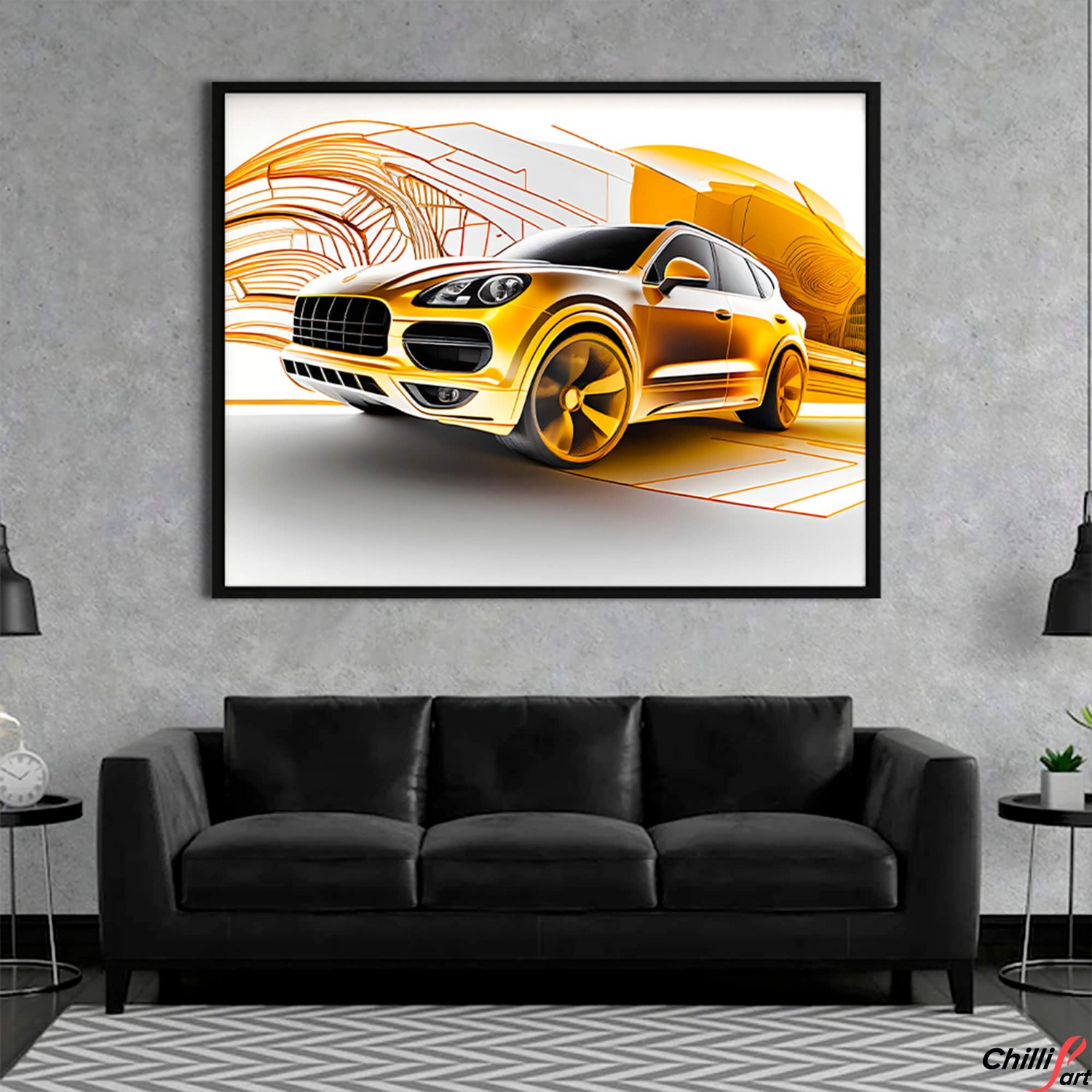 Картина Porsche Cayenne S1