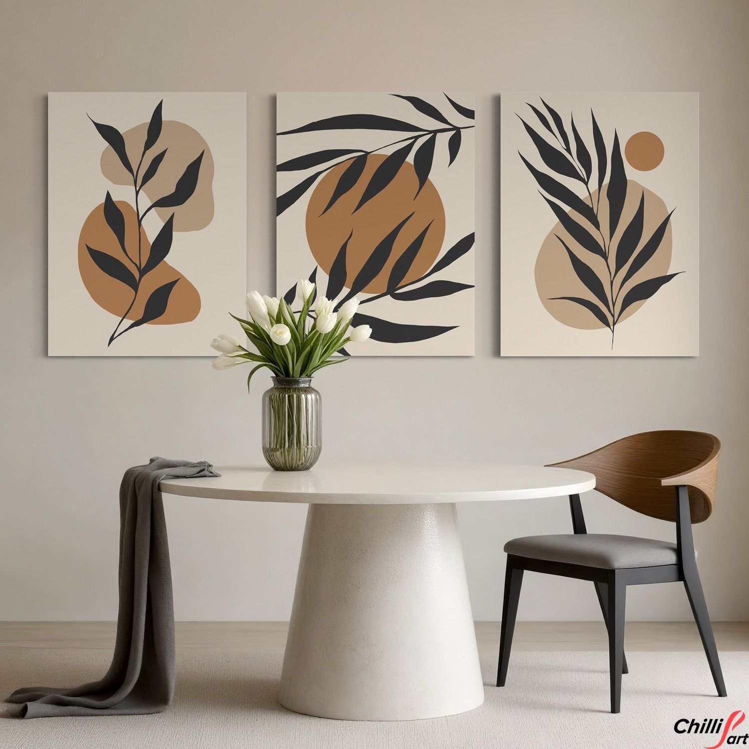 Картина Boho Leaves