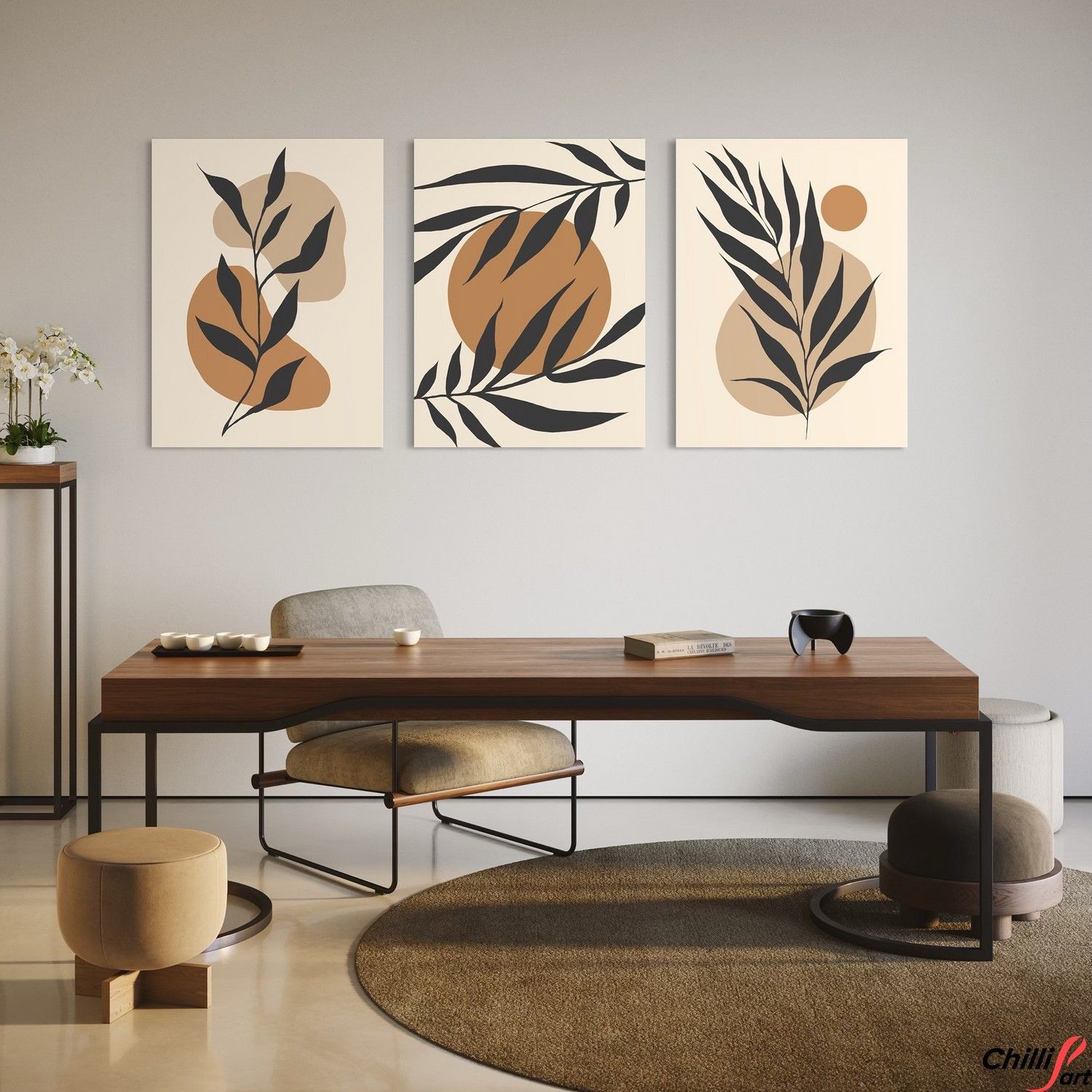 Картина Boho Leaves