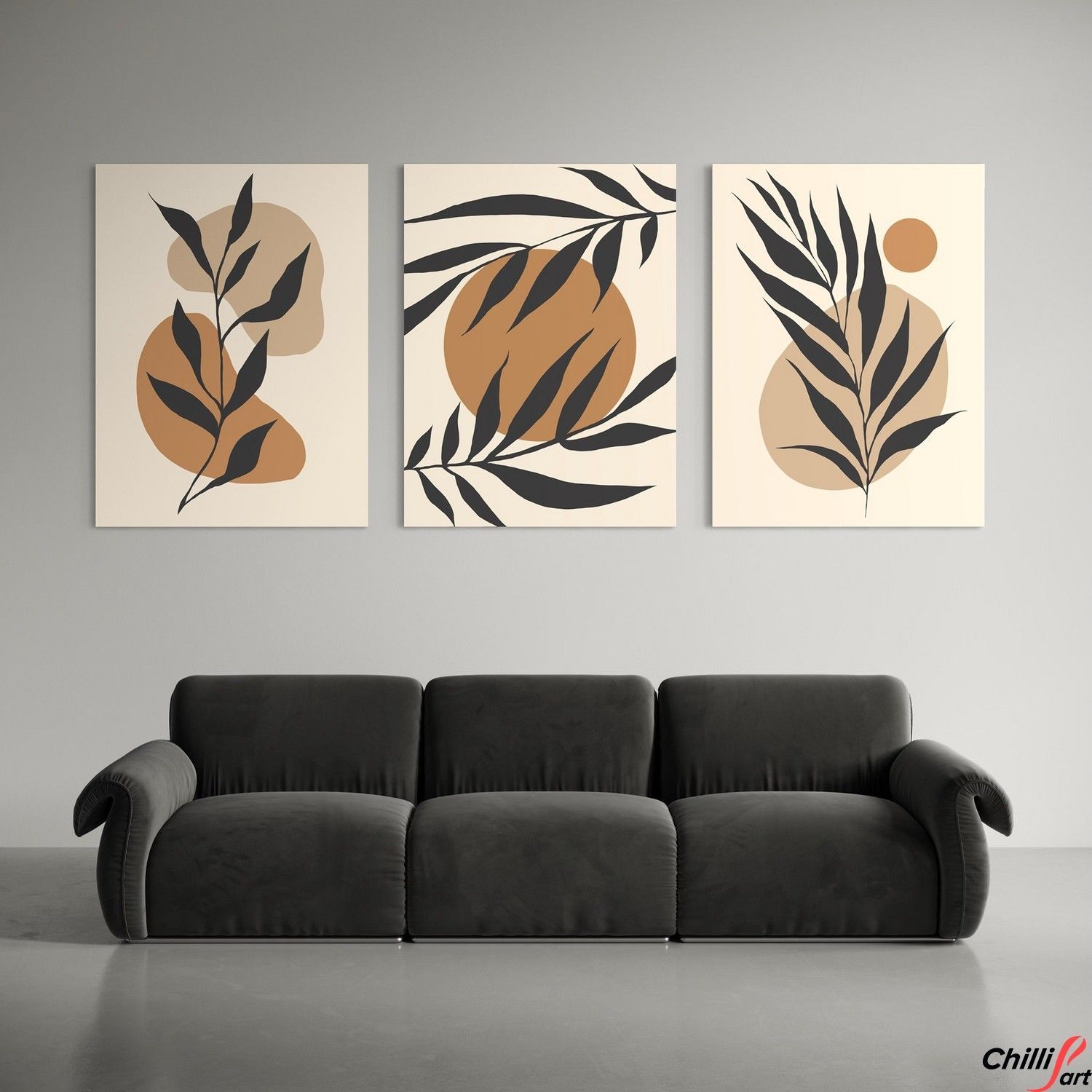 Картина Boho Leaves