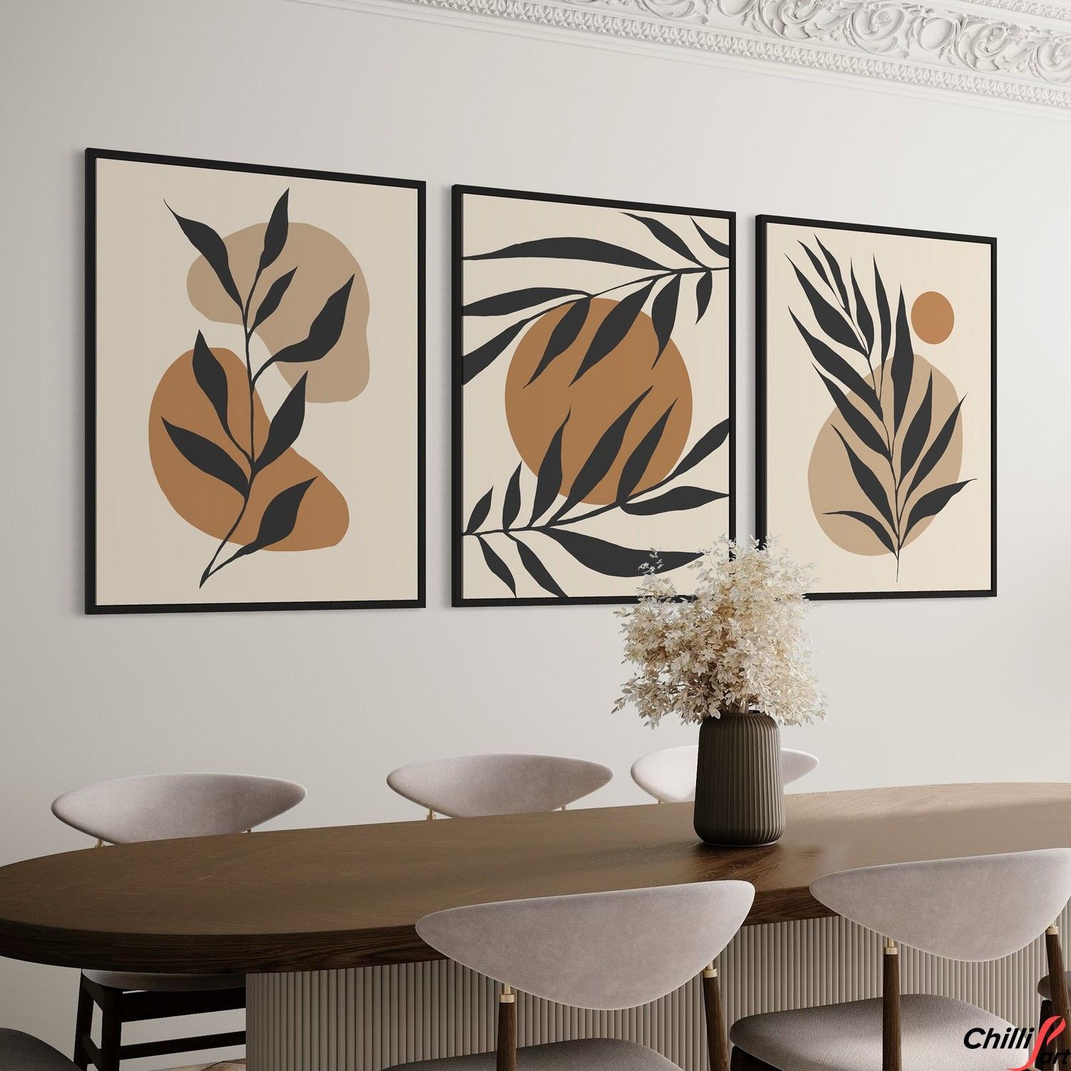 Картина Boho Leaves