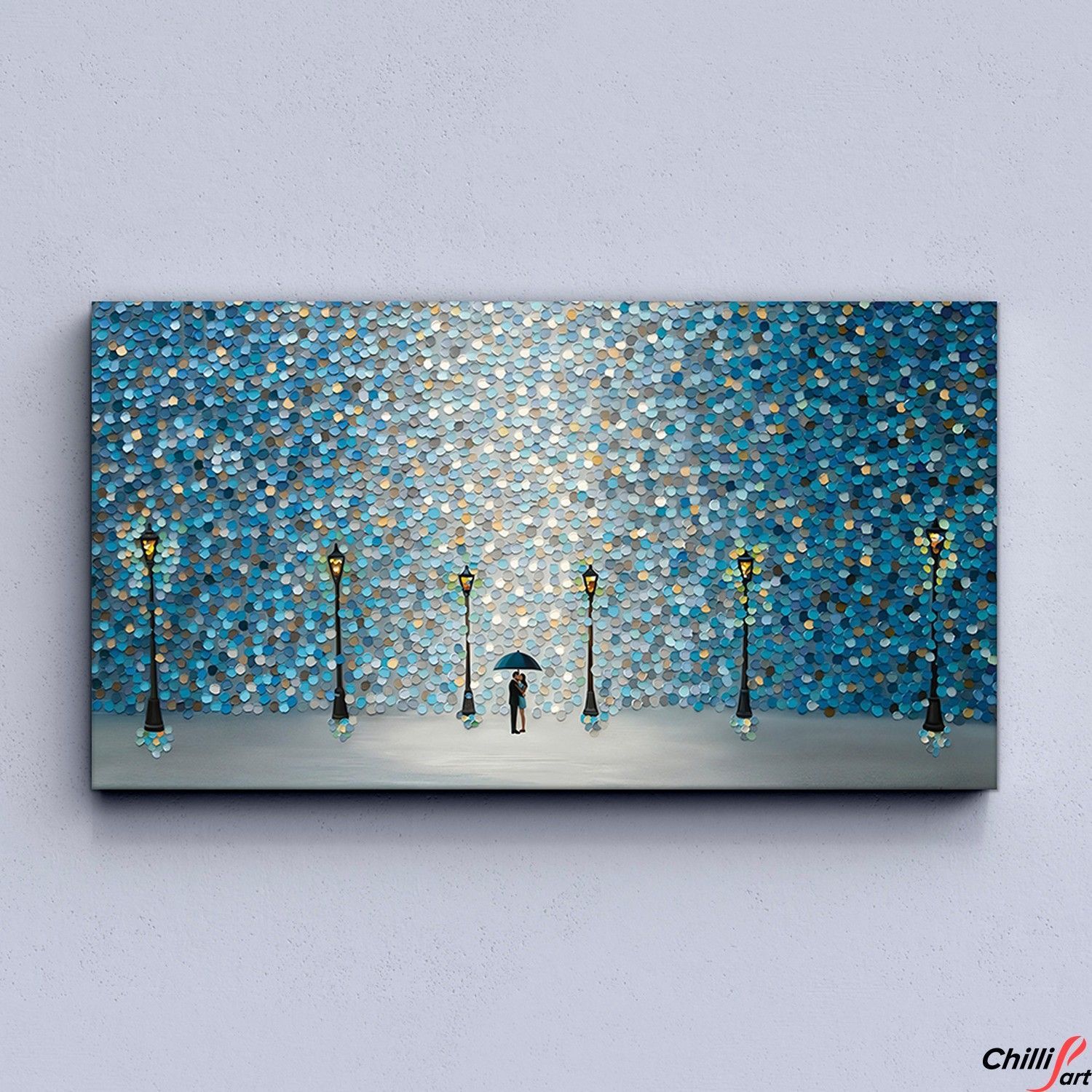 Картина Kiss in the rain