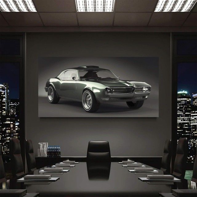 Картина Pontiac Firebird 1967 3D model