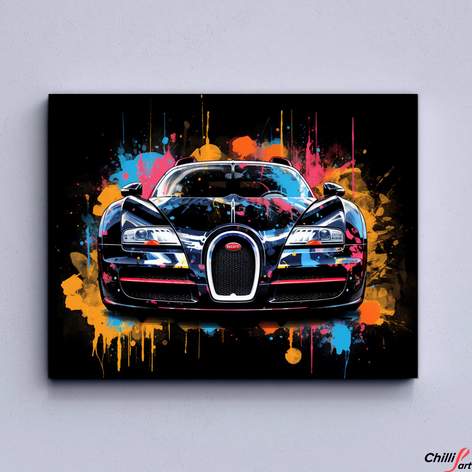 Картина Bugatti Veyron Graffiti