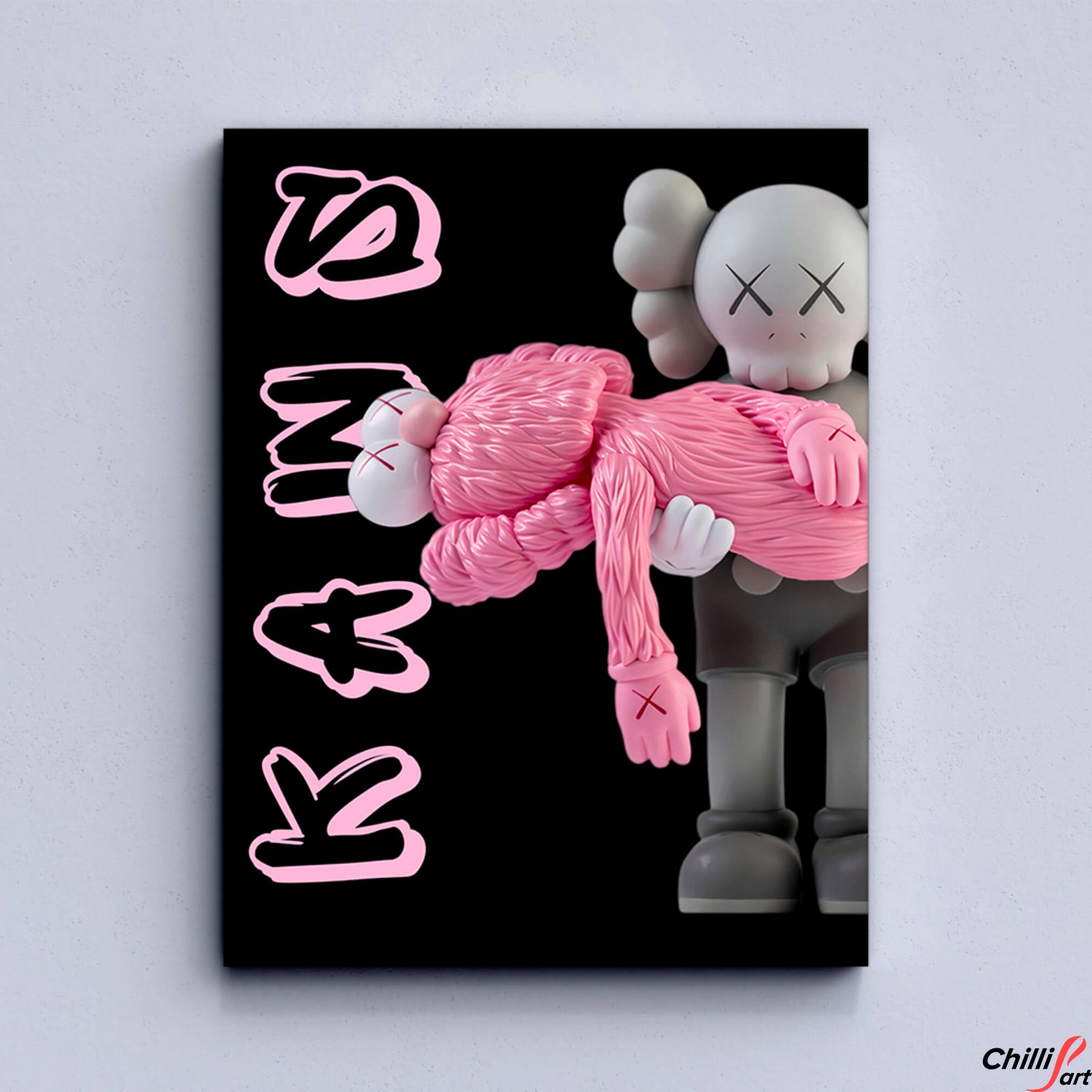 Картина Pink KAWS