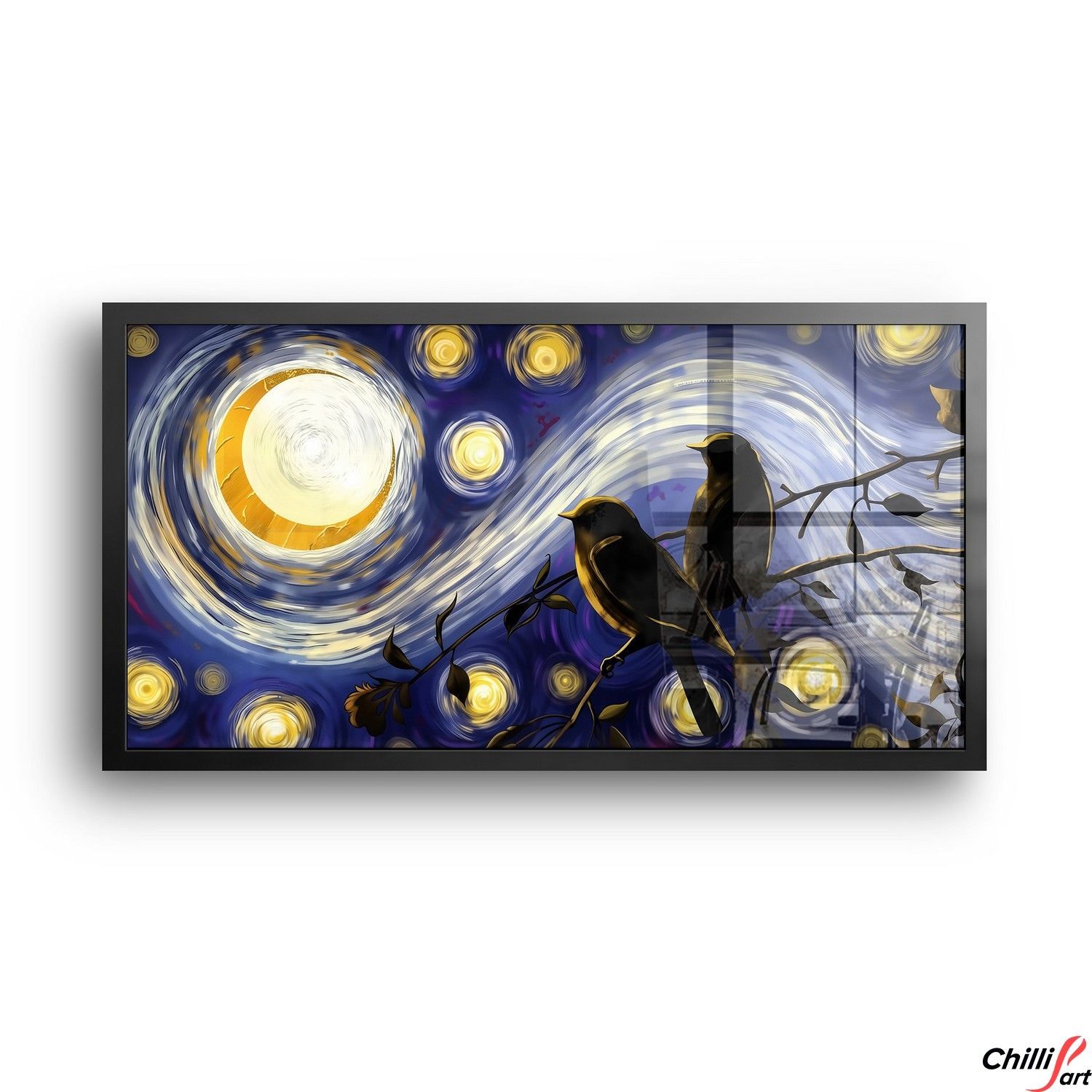 Картина Starry Night Birds