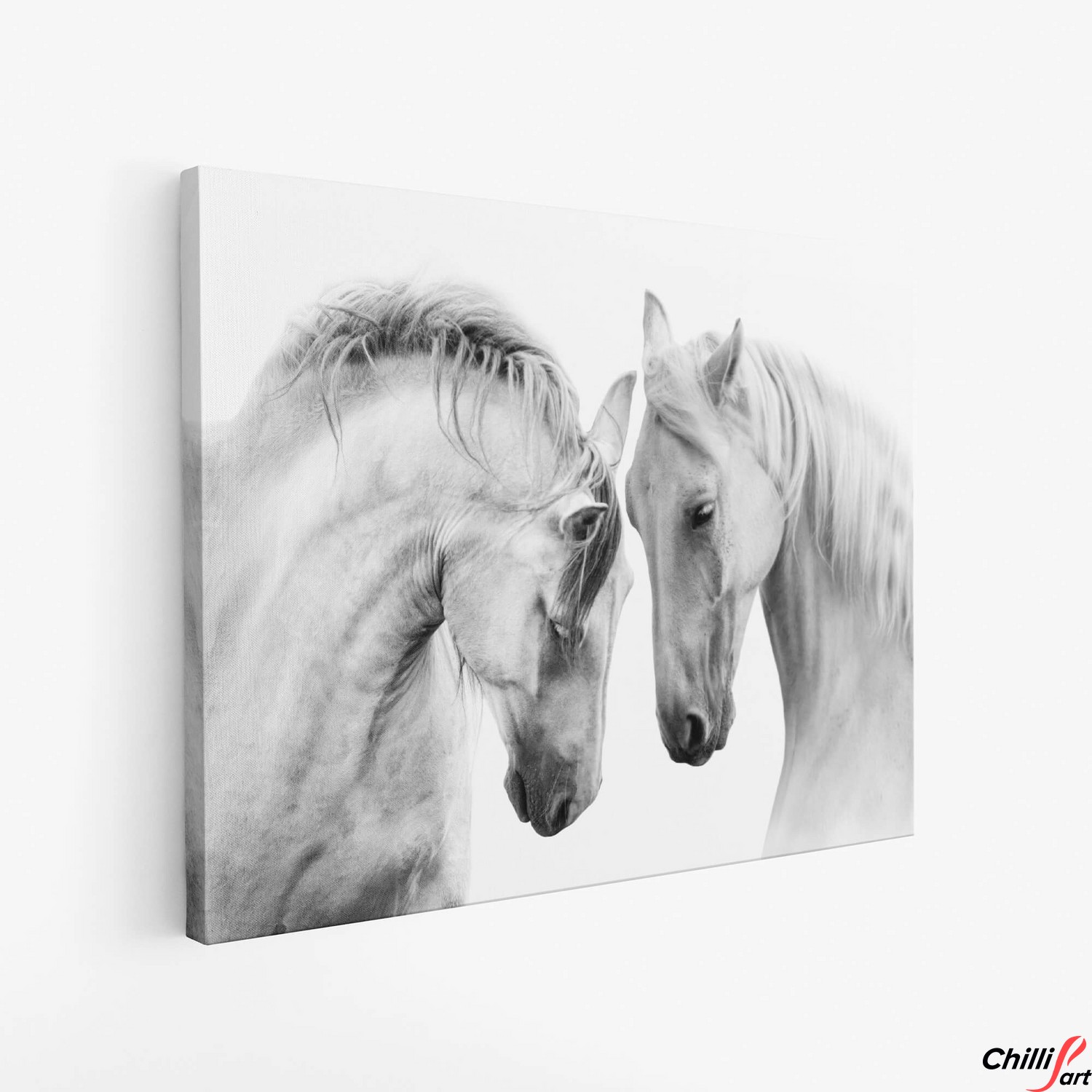 Картина Two White Horses