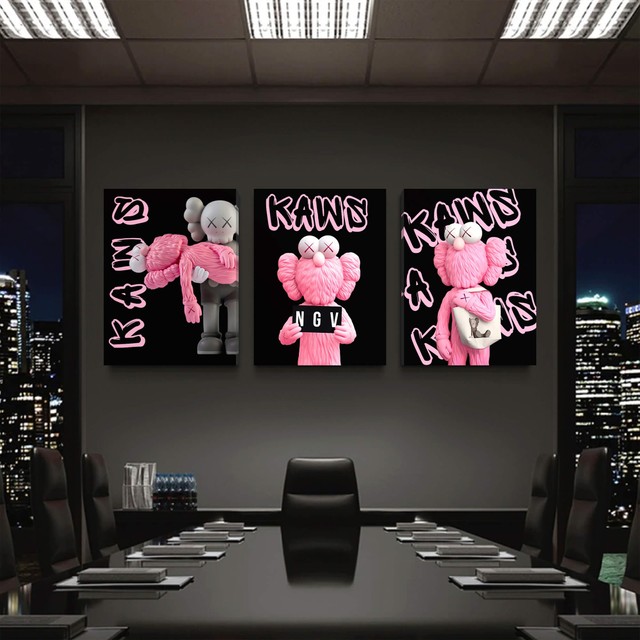 Картина Pink KAWS