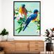 Картина Daisy Blue Birds