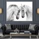 Картина Two White Horses