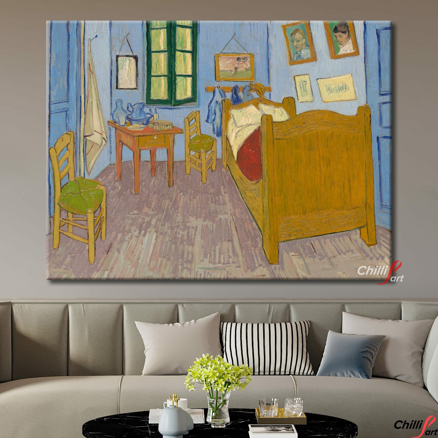Картина Спальня в Арле