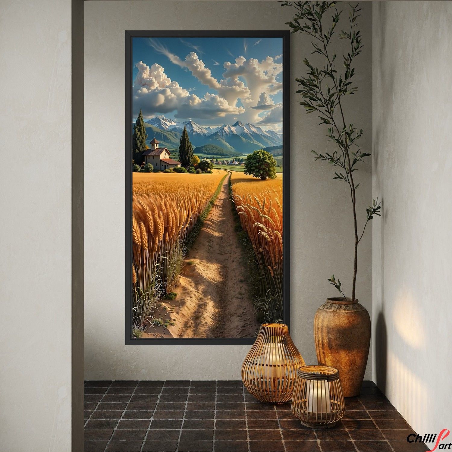Картина Golden Path
