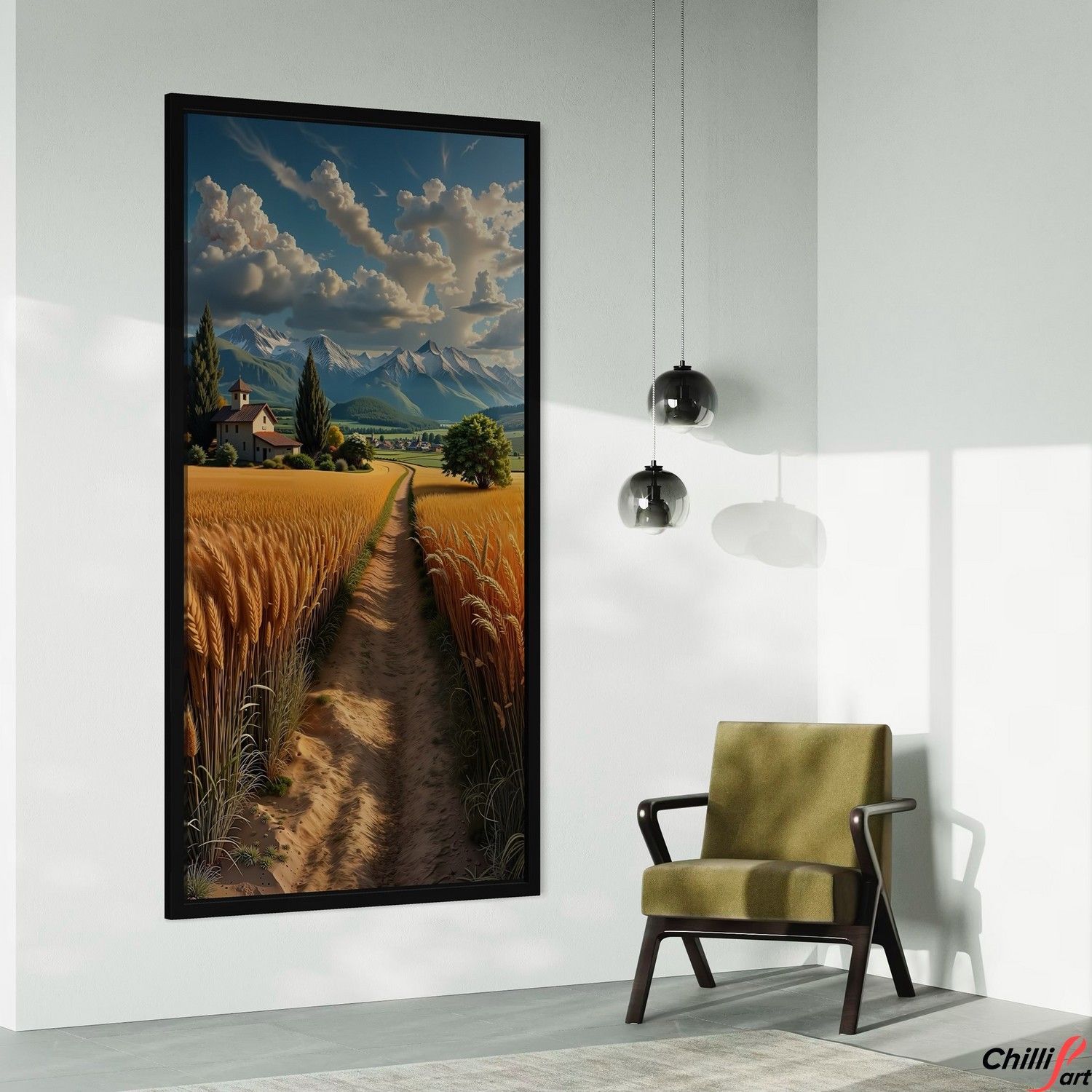 Картина Golden Path