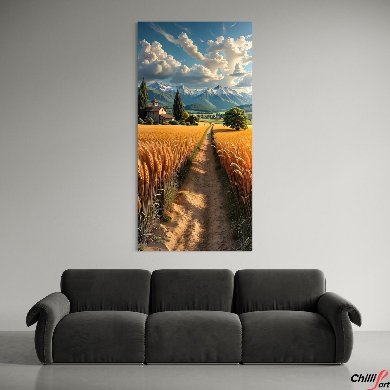 Картина Golden Path