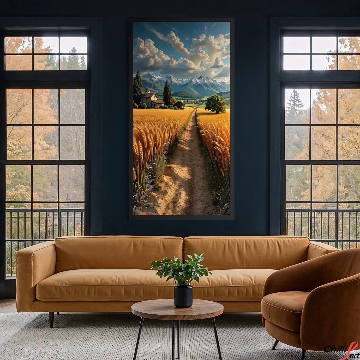 Картина Golden Path
