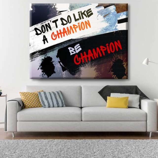 Картина Be champion