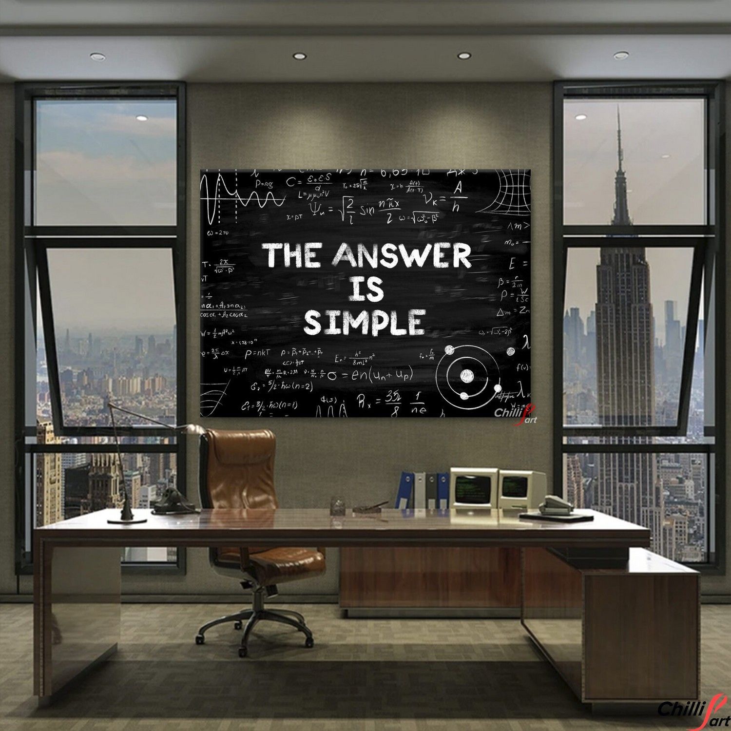 Картина The Answer is simple