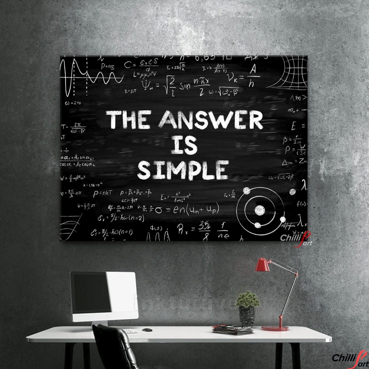 Картина The Answer is simple
