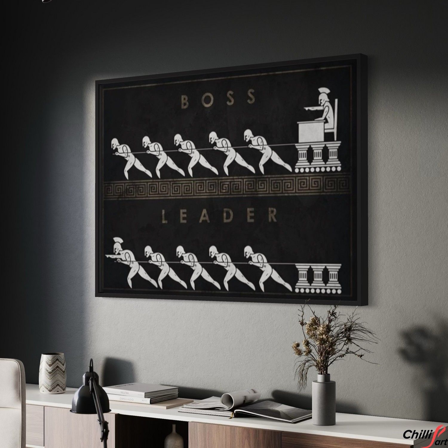 Картина Boss & Leader - 75х100 см