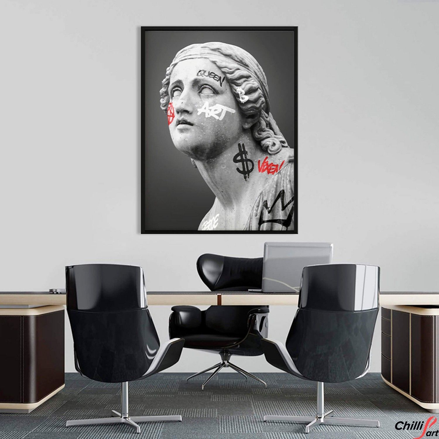Картина Girl Sculpture V1