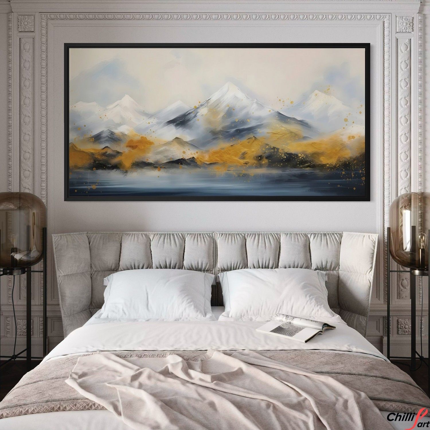 Картина Golden Echo of the Mountains