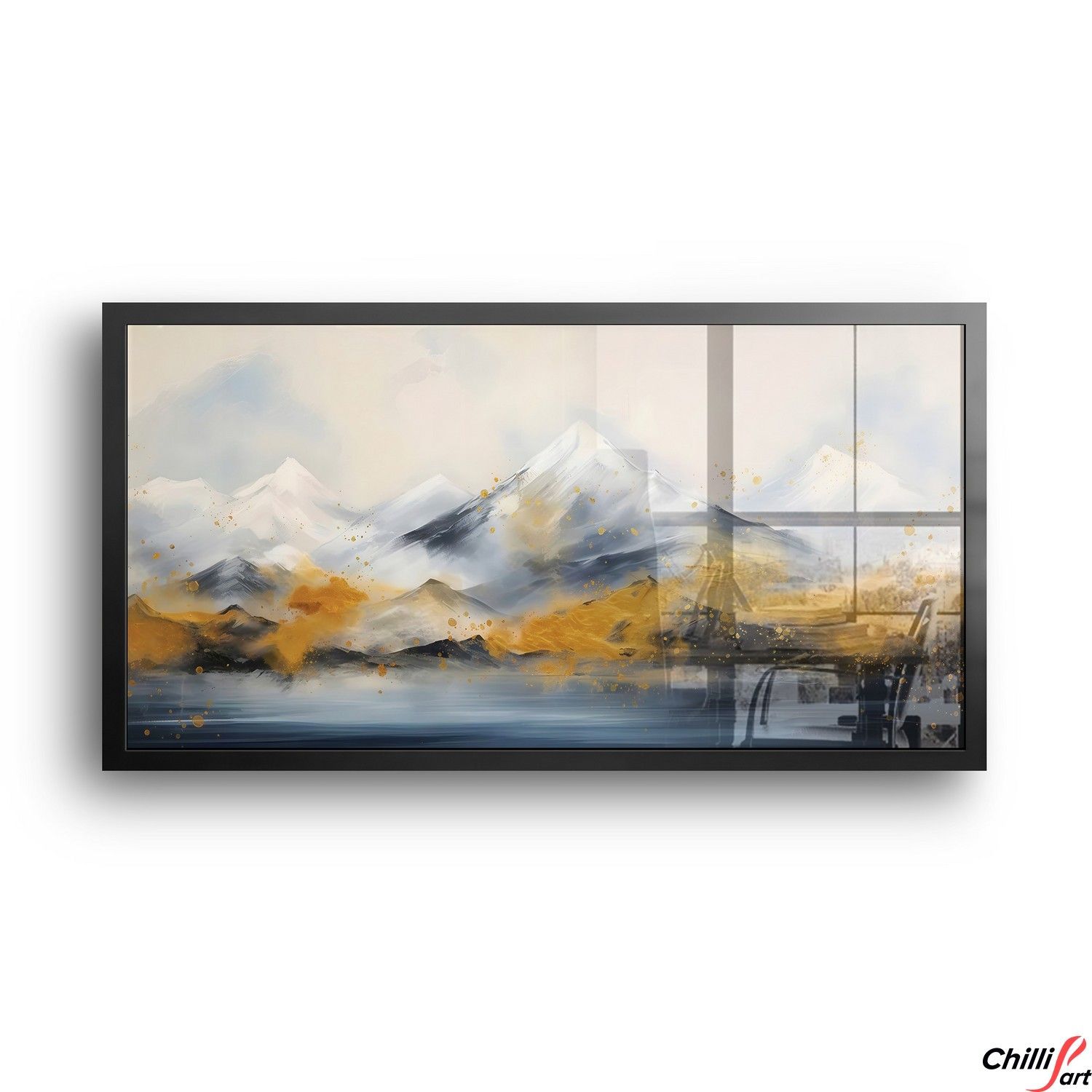Картина Golden Echo of the Mountains