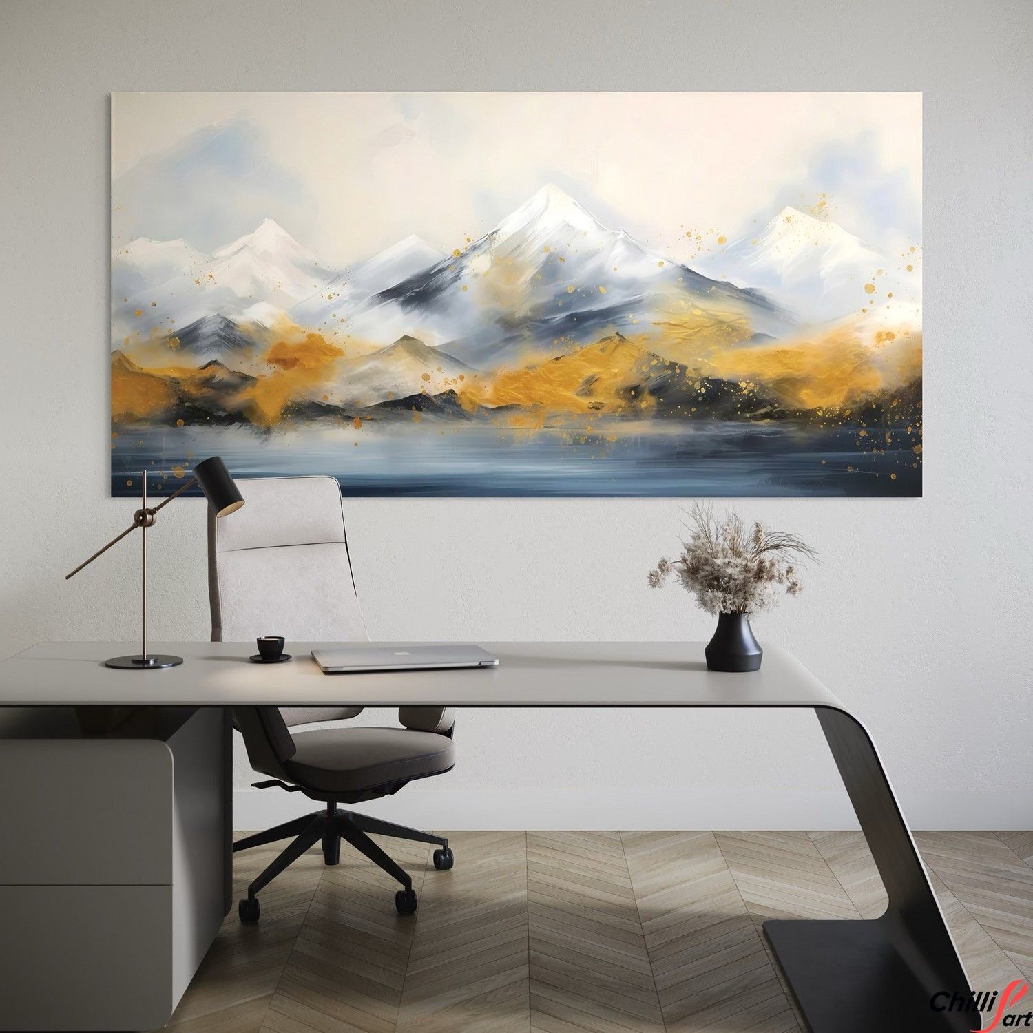 Картина Golden Echo of the Mountains