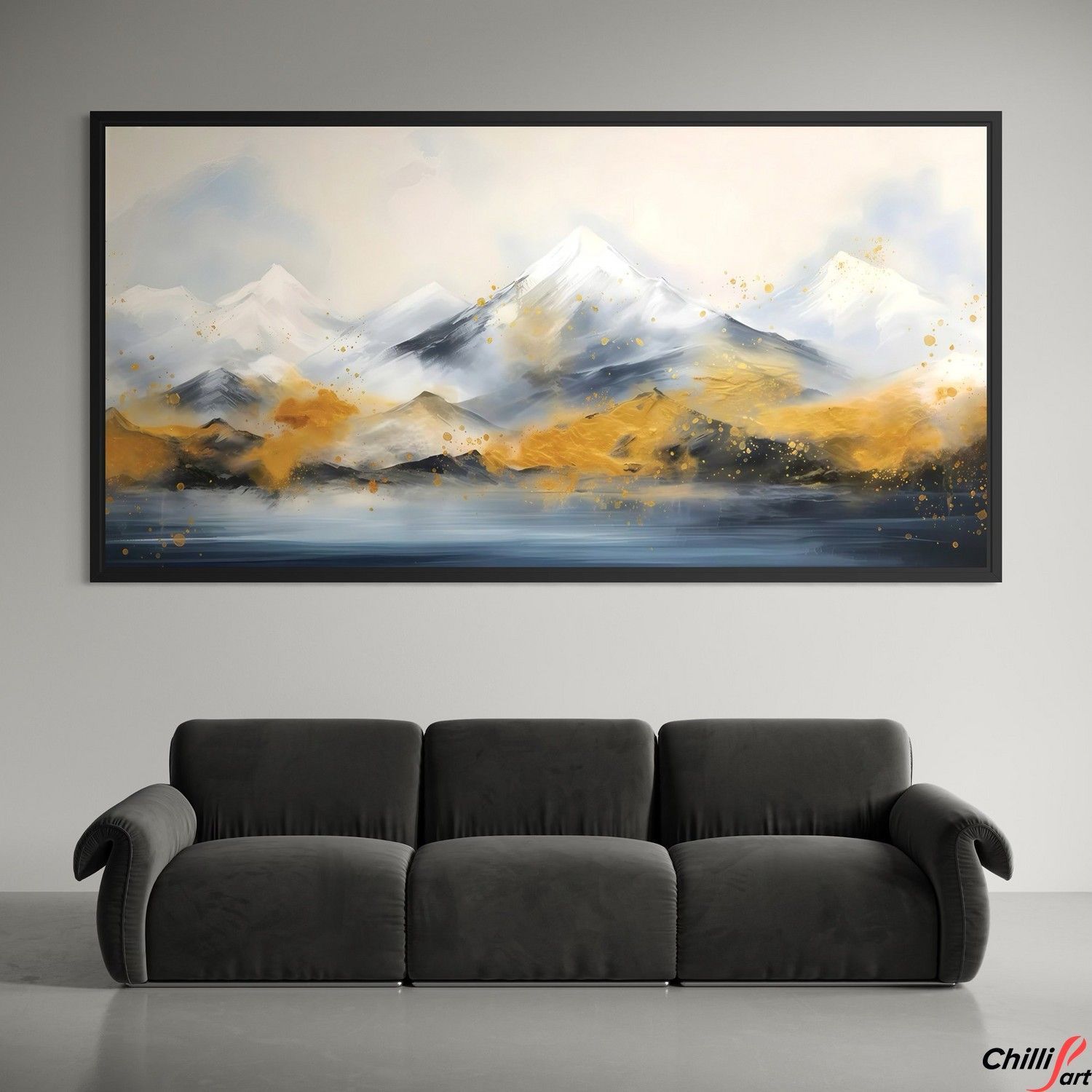 Картина Golden Echo of the Mountains