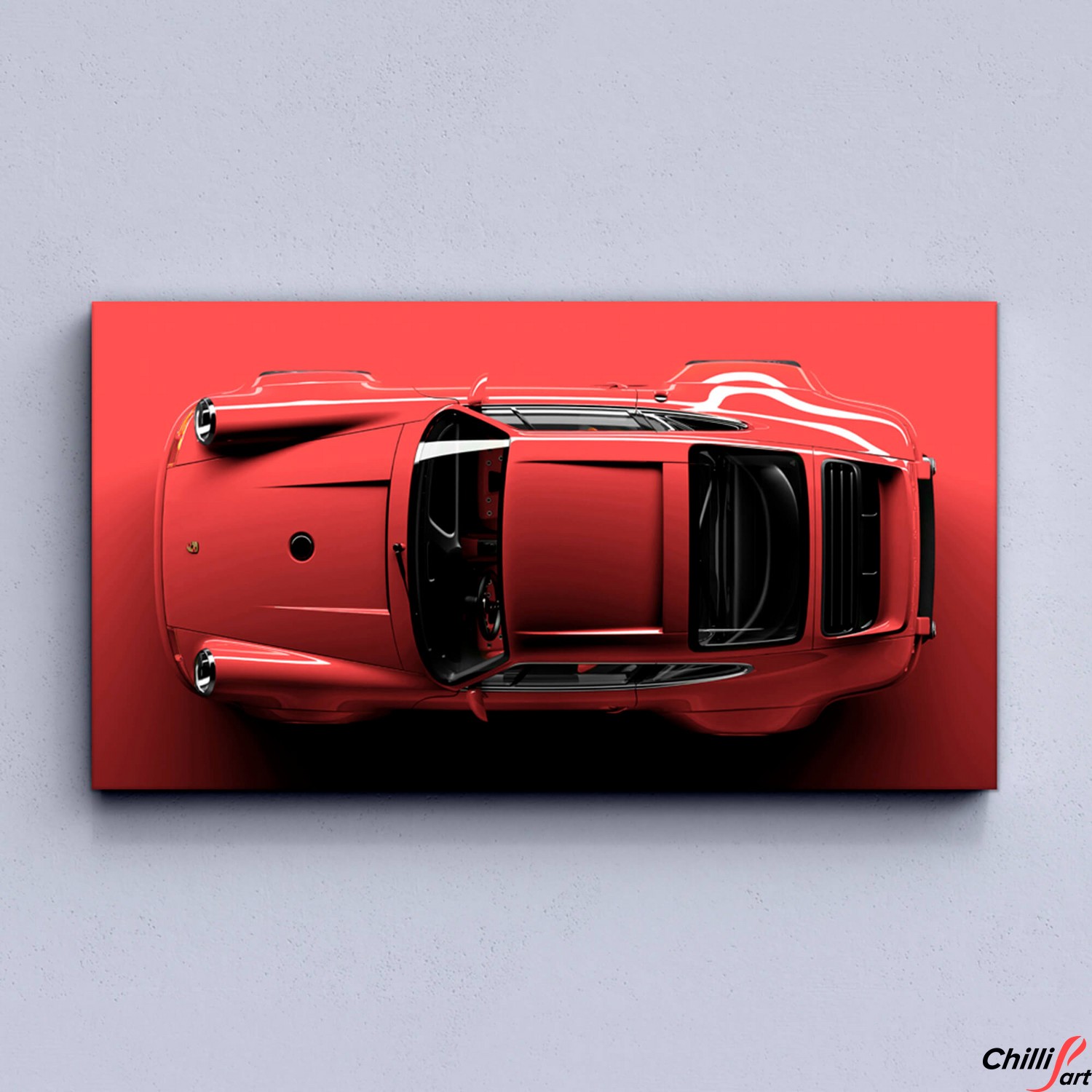 Картина Red Porsche 911