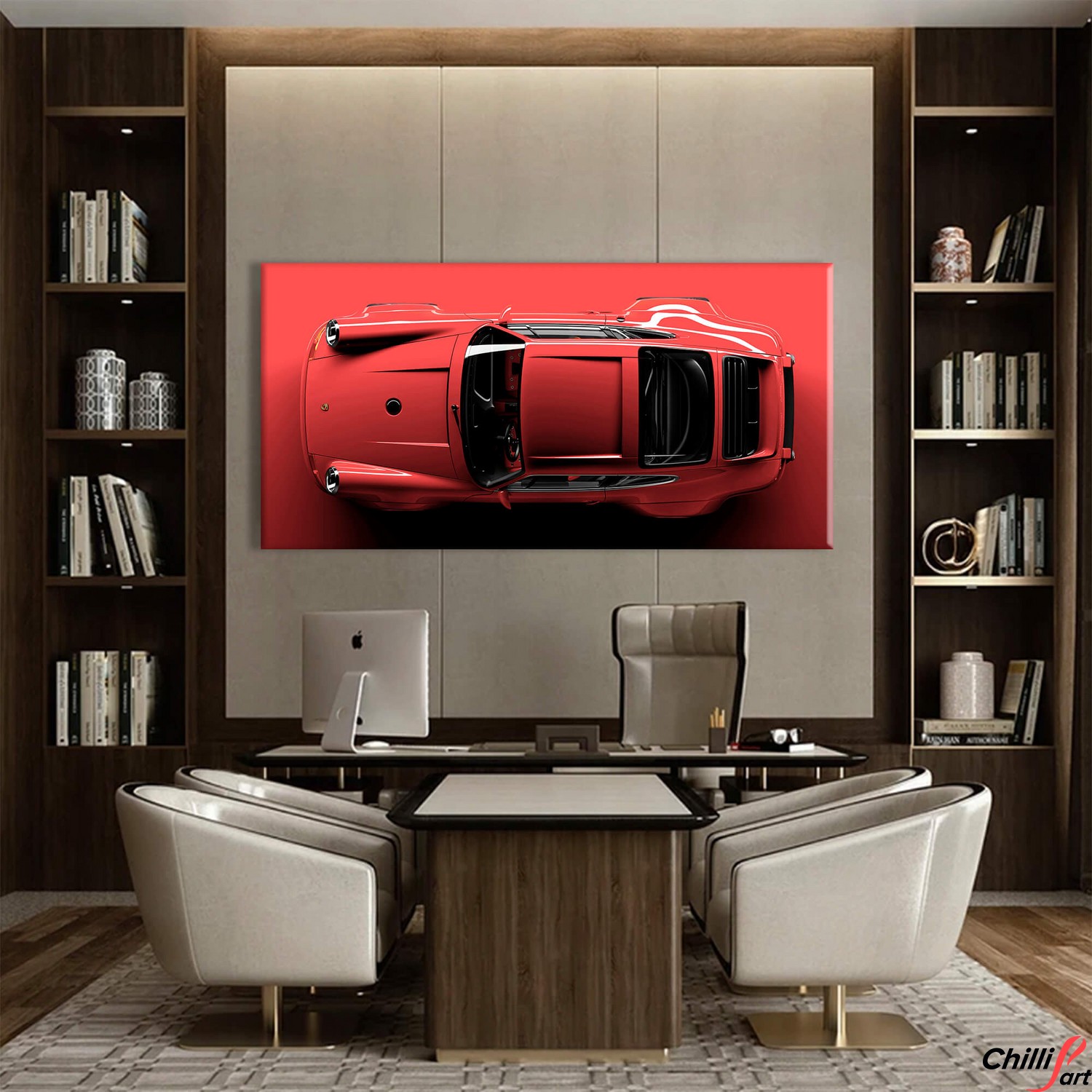 Картина Red Porsche 911