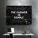 Картина The Answer is simple