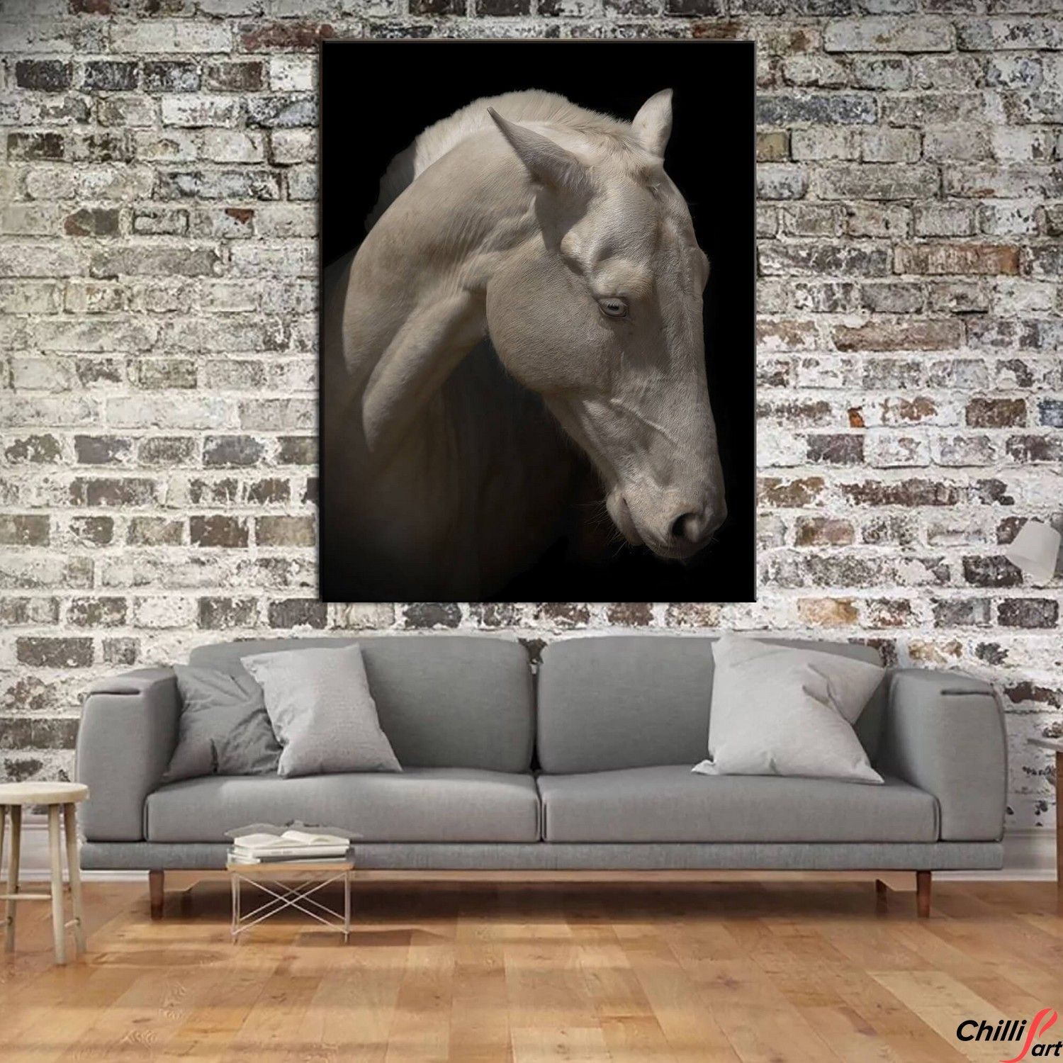 Картина Albino Horse