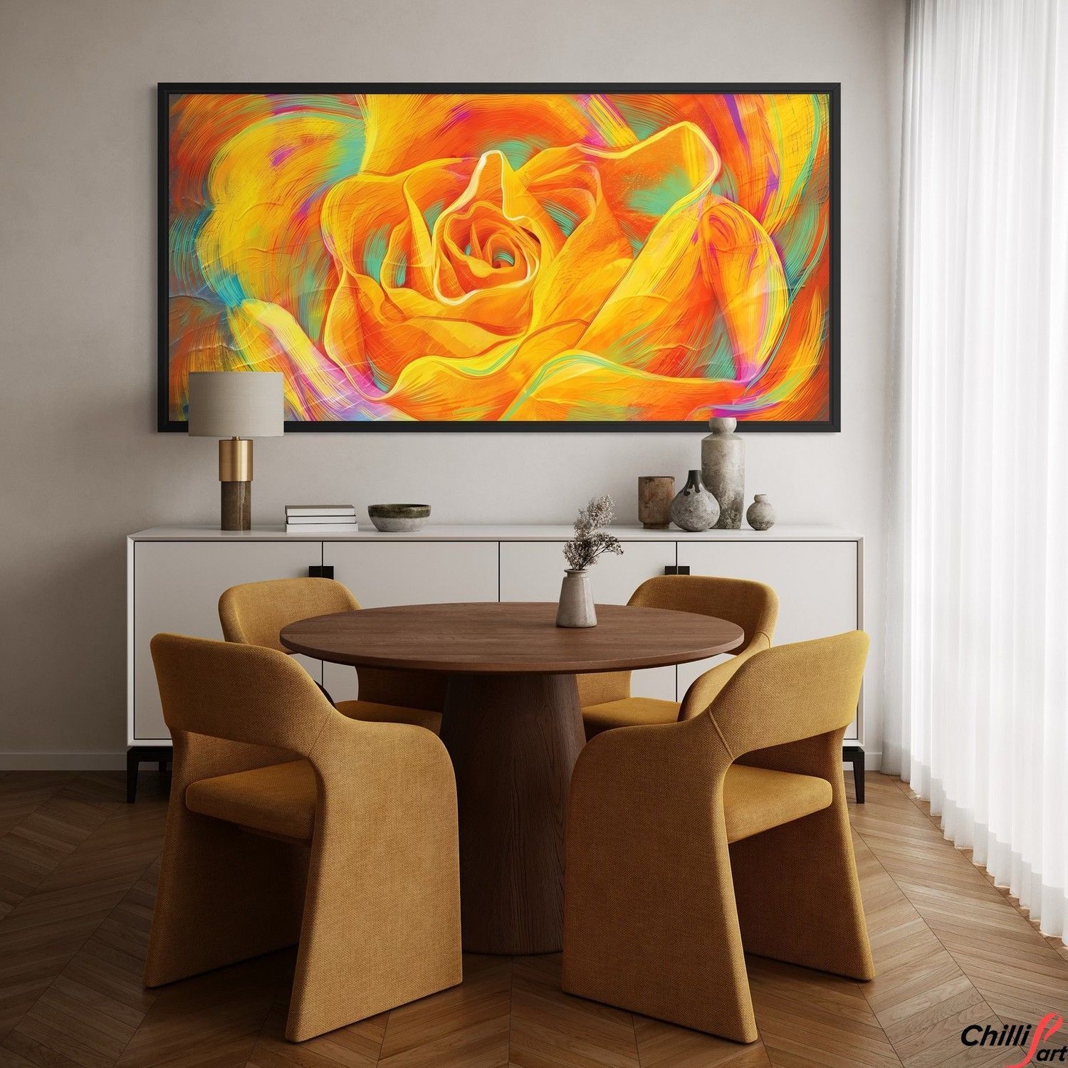 Картина Solar Flame Rose