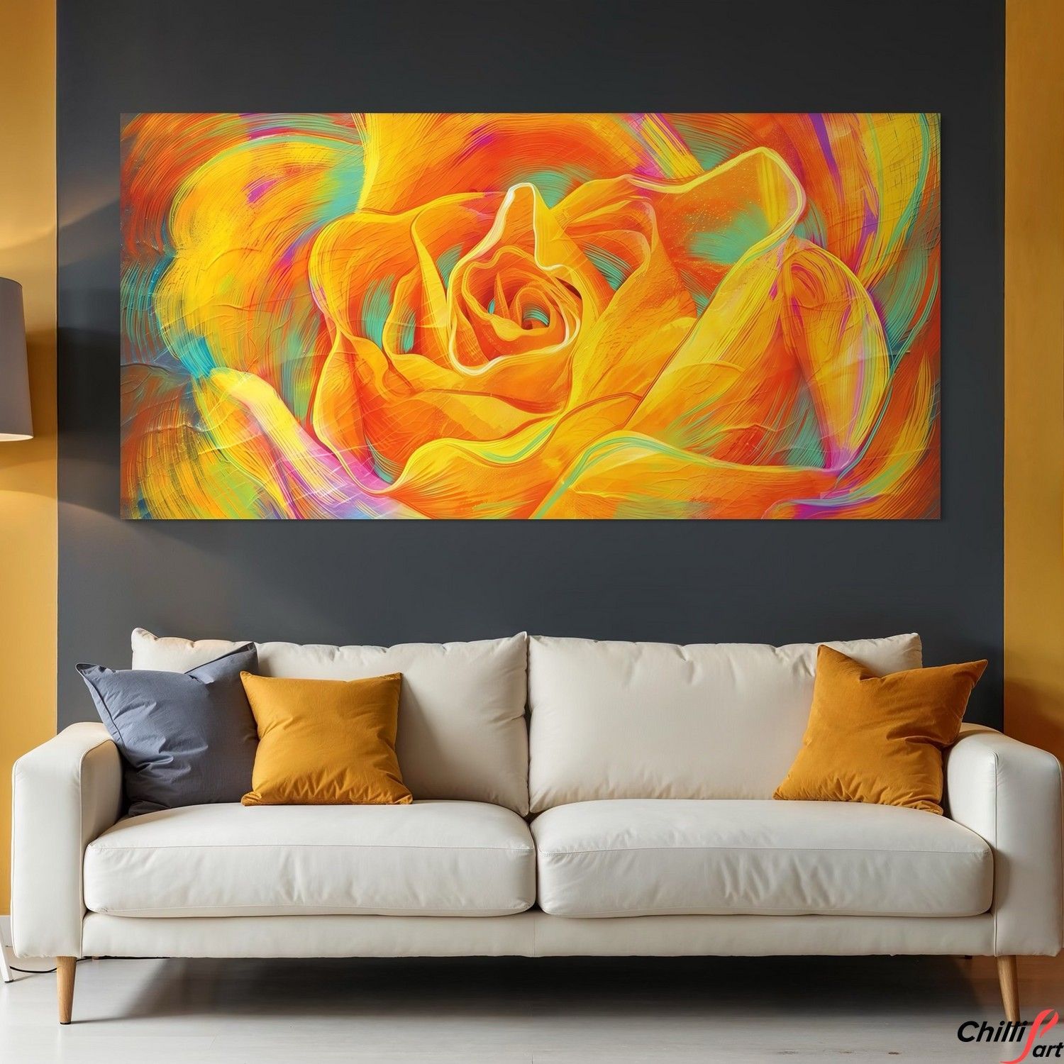 Картина Solar Flame Rose