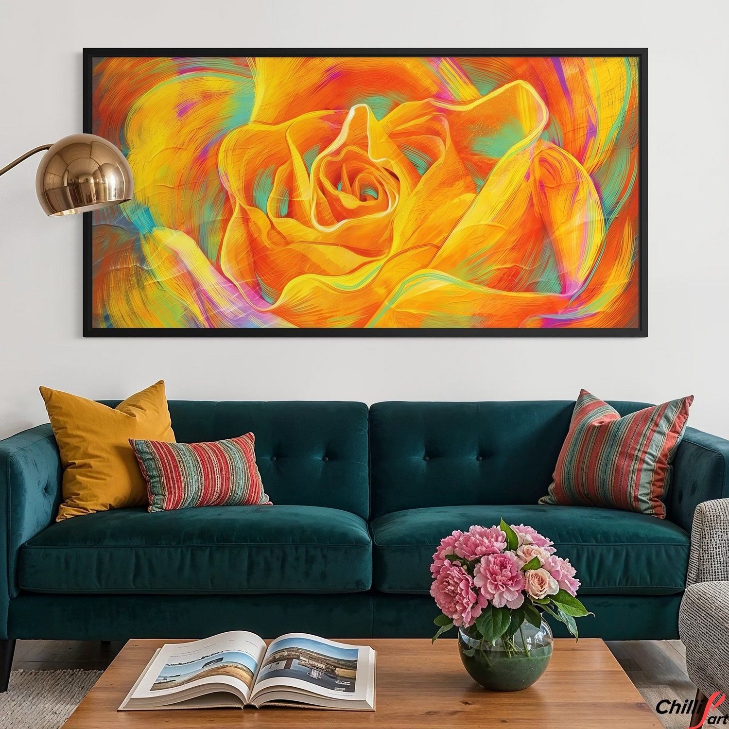 Картина Solar Flame Rose