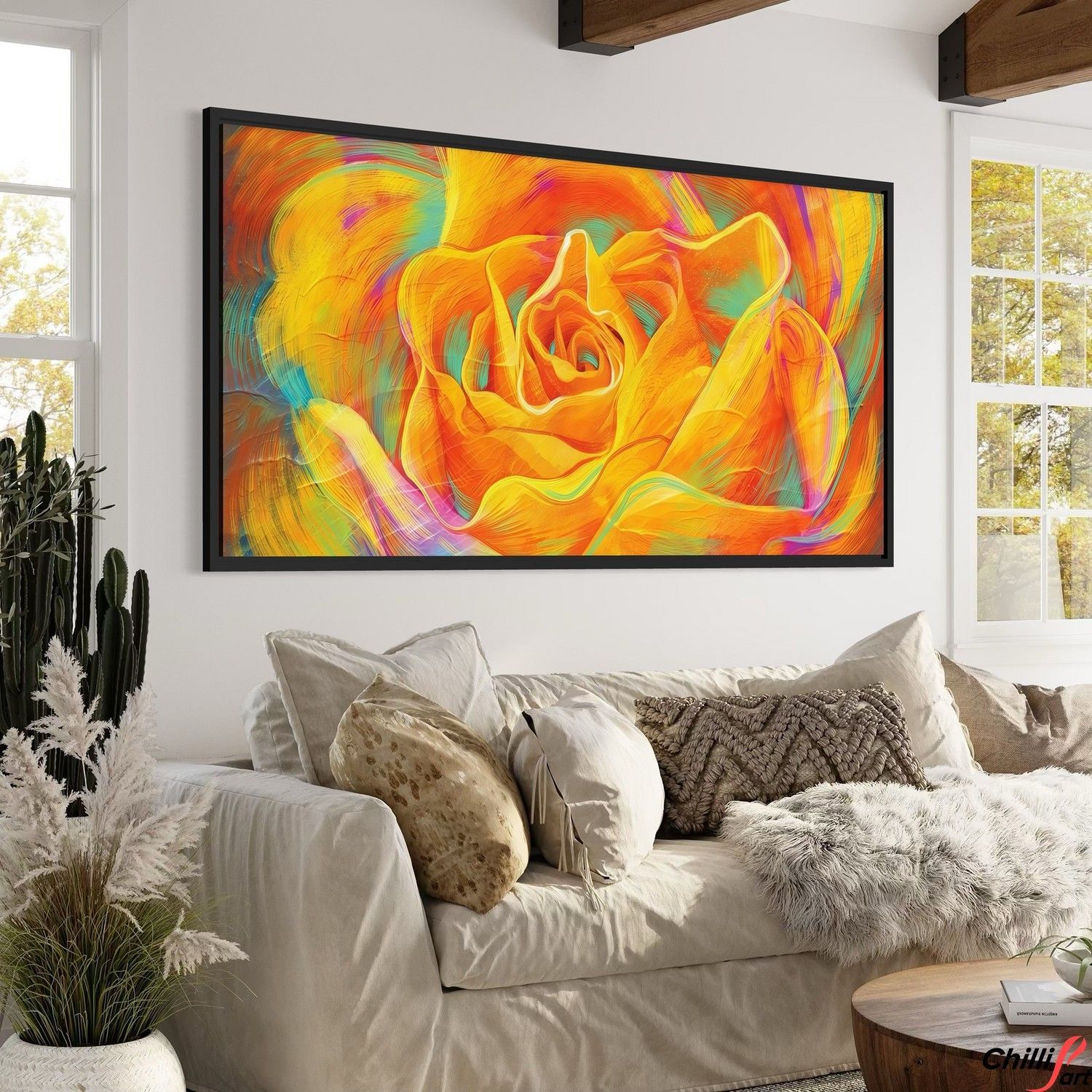 Картина Solar Flame Rose