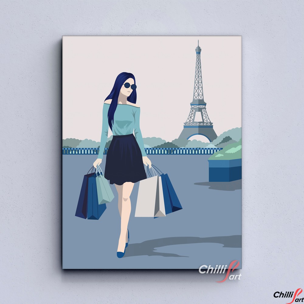 Картина Paris Shopping