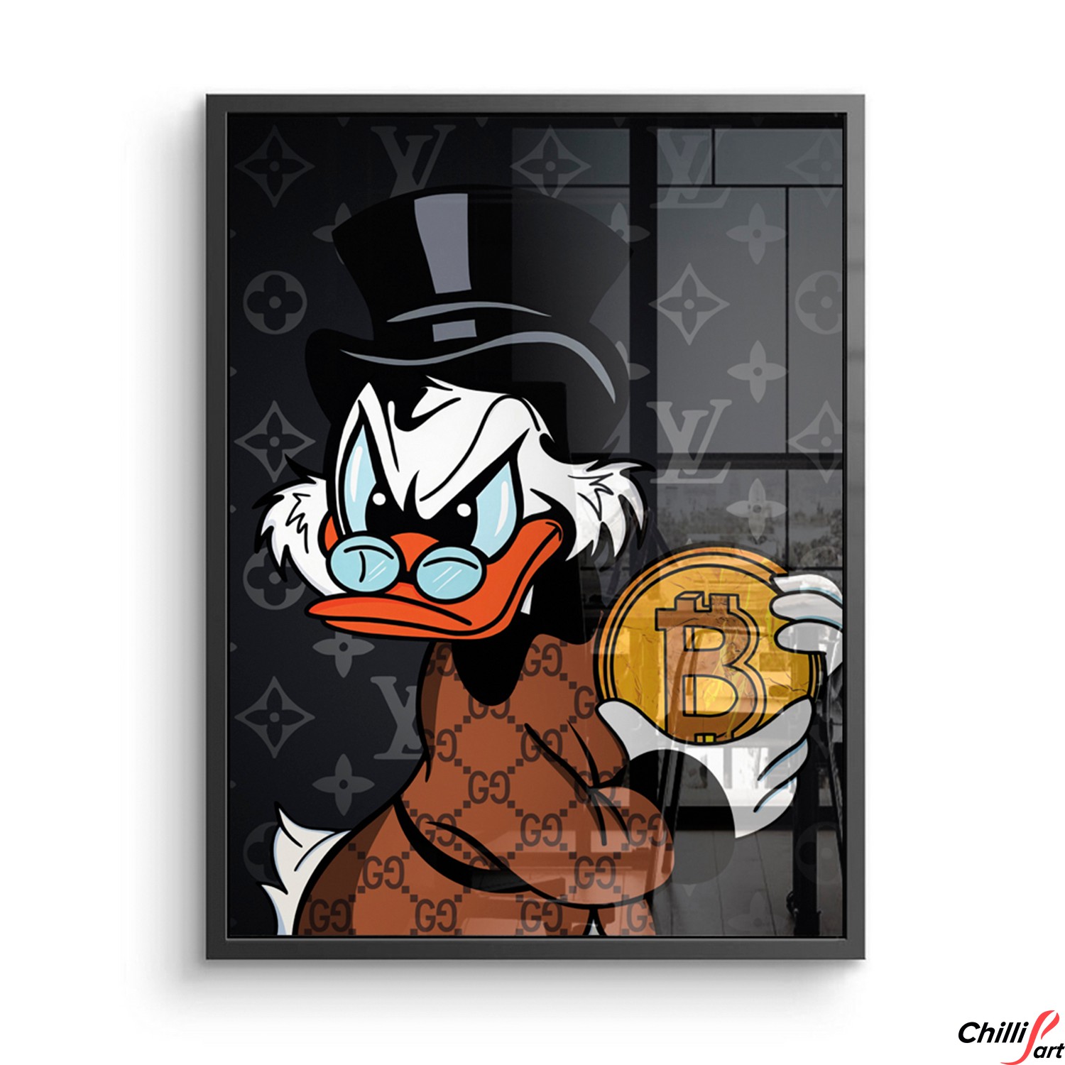 Картина Scrooge's bitcoin