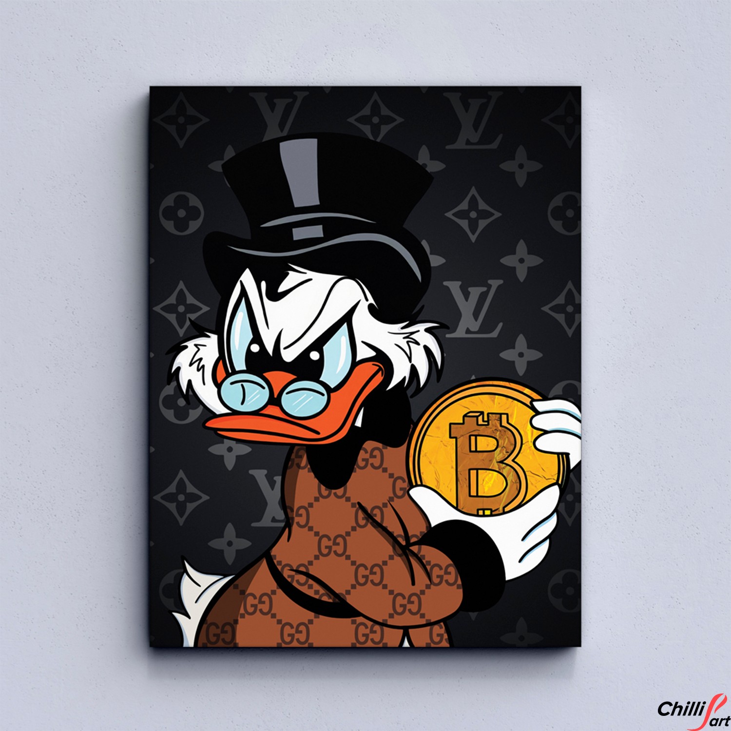 Картина Scrooge's bitcoin