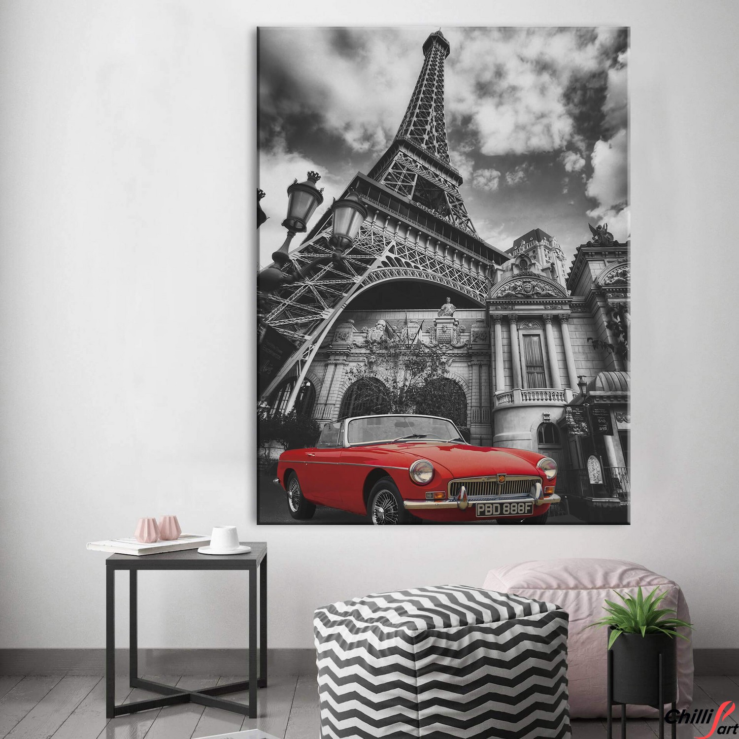 Картина Paris Red